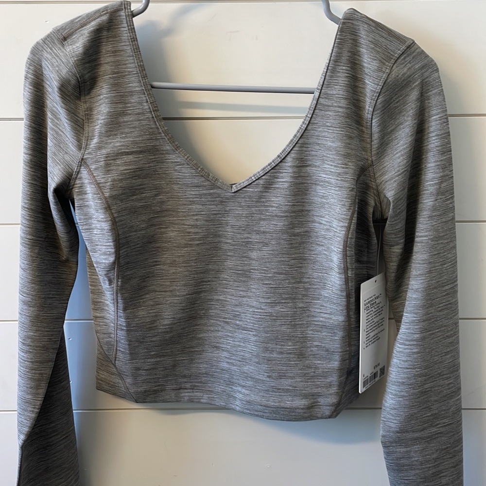 Lululemon long sleeved align tee